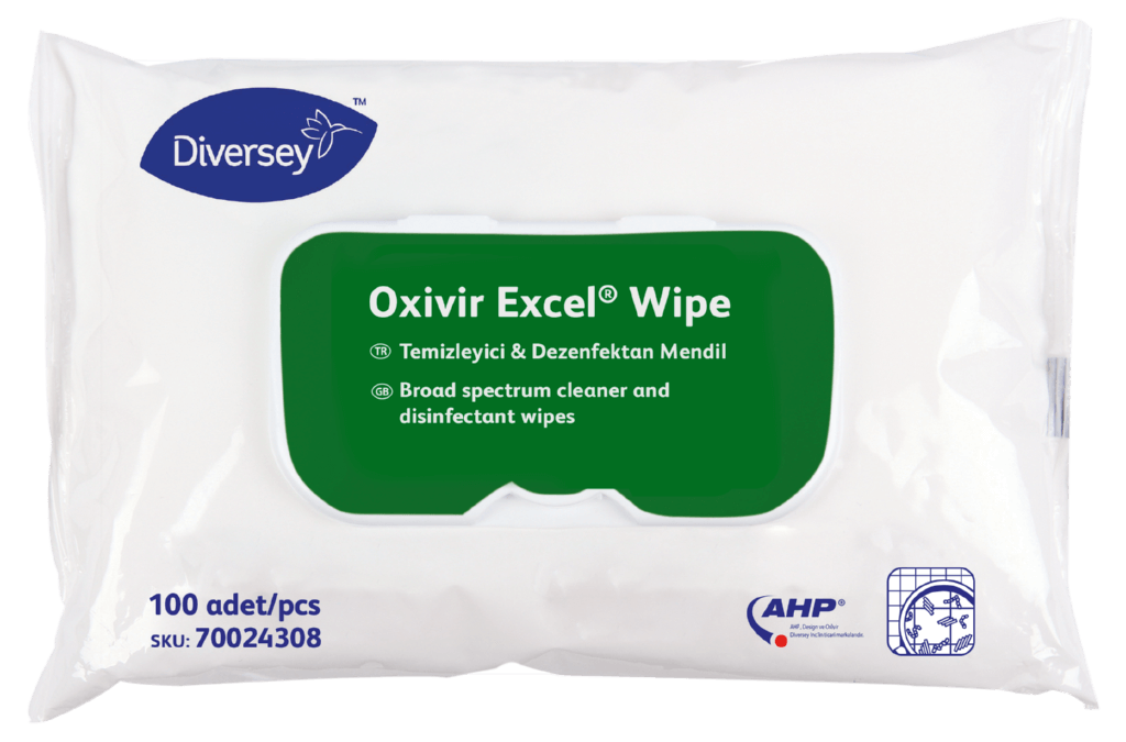 Oxivir Excel Wipe CE 100pc